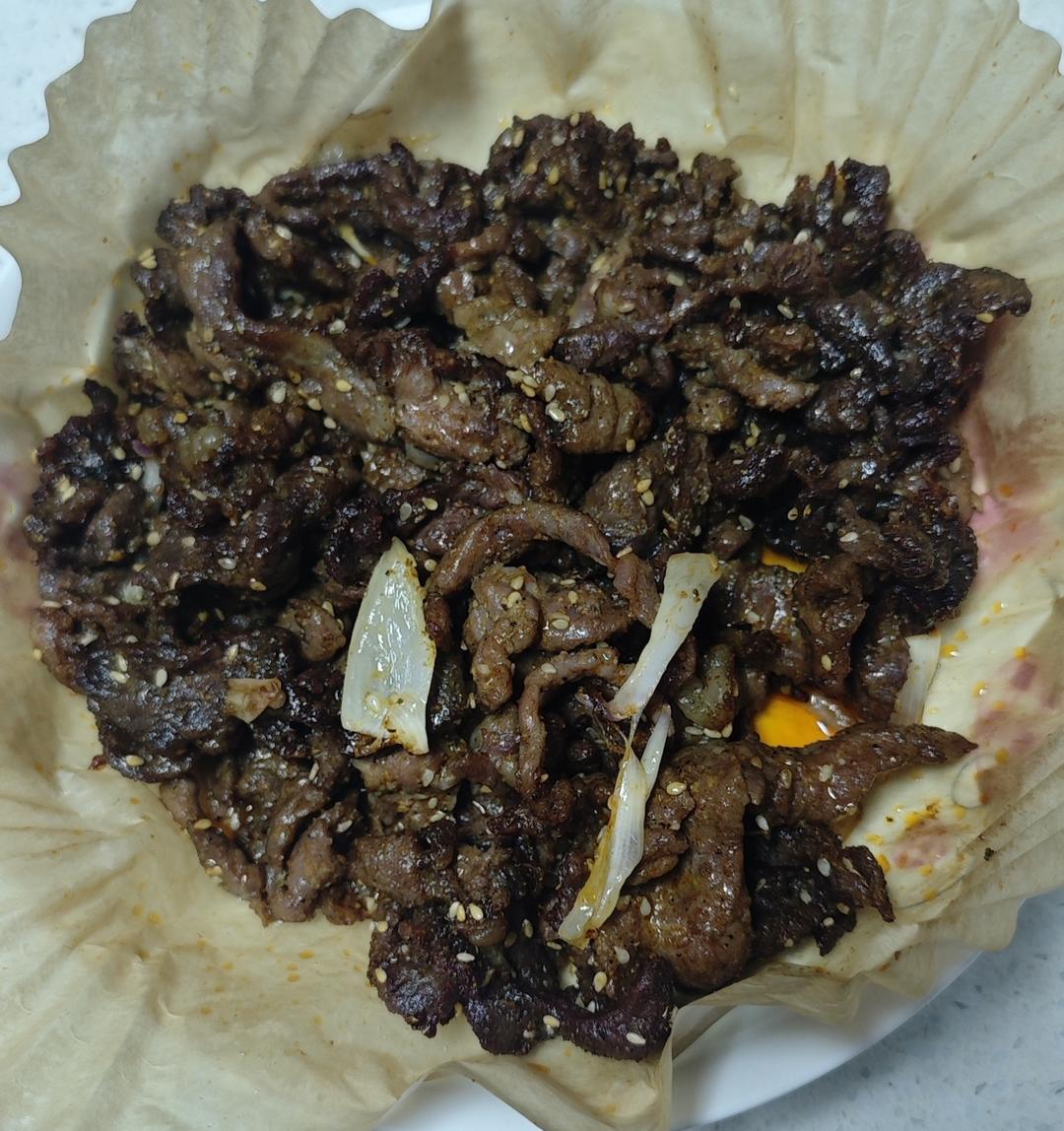 烤牛肉（拌牛肉）