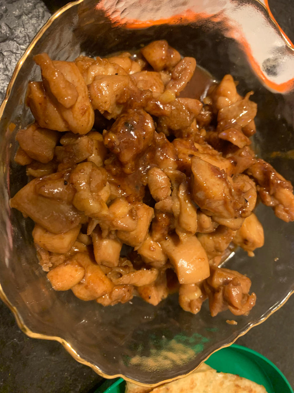 蒜香蜜汁鸡腿肉/好吃巨下饭