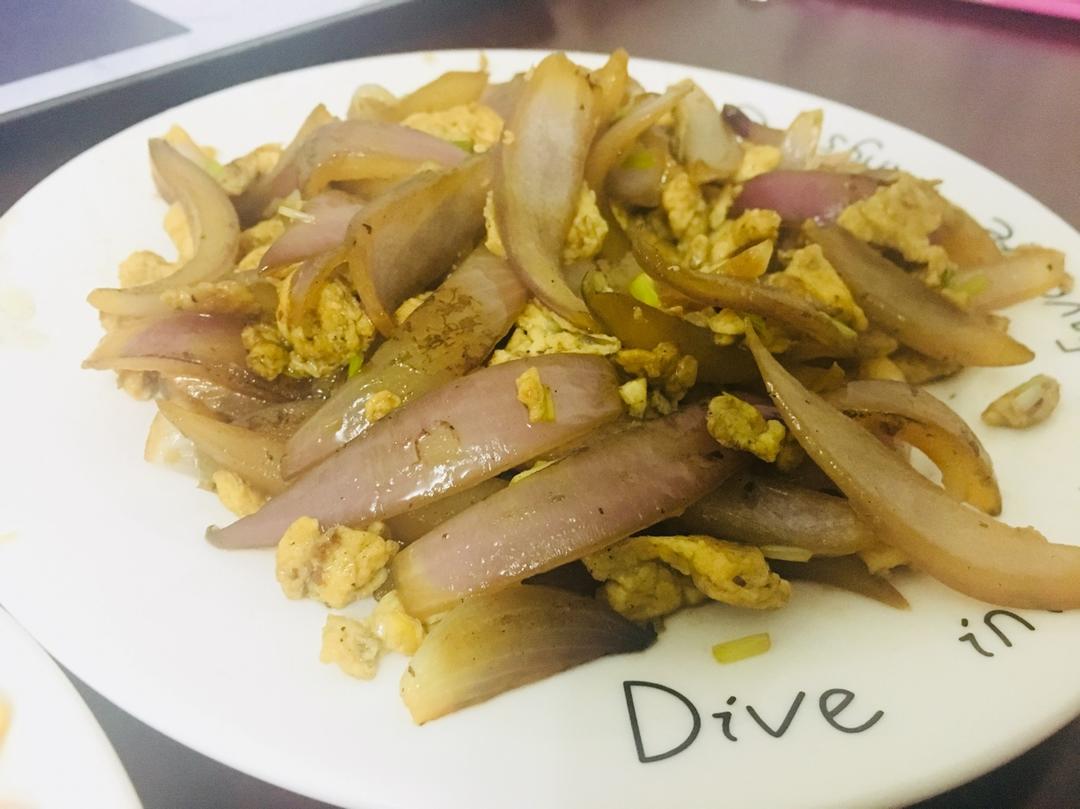 洋葱炒蛋