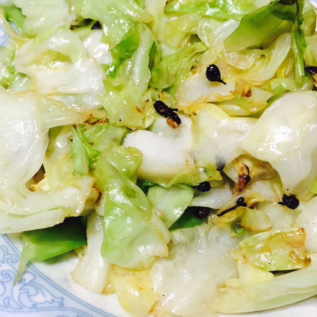 炝炒包心菜