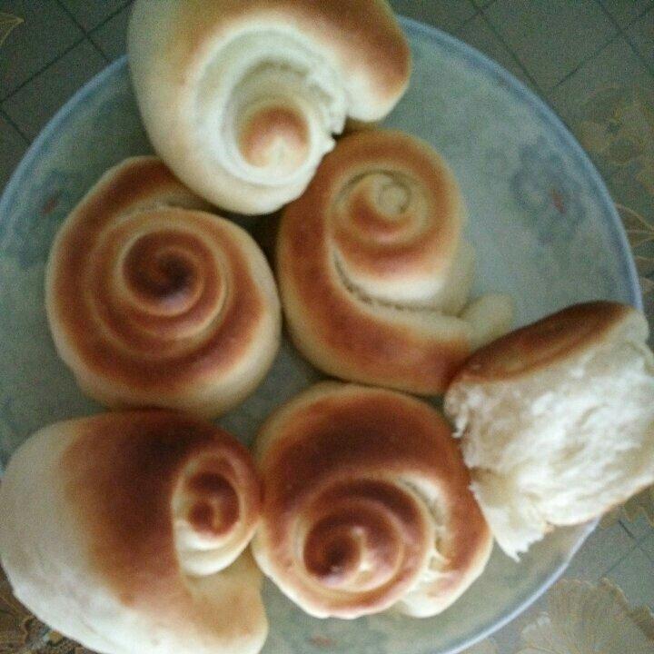 奶油蜂蜜小面包