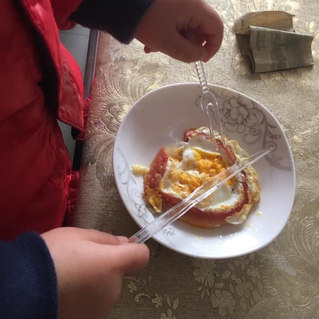 爱心早餐。