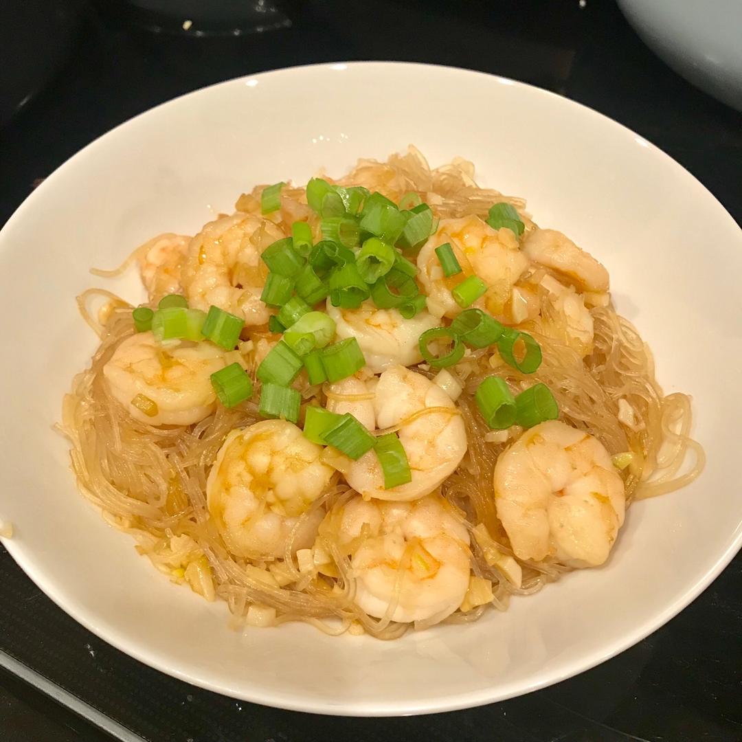 蒜蓉虾仁粉丝
