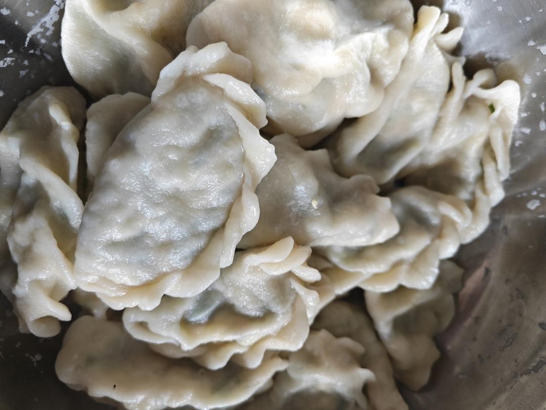 不出水的韭菜鸡蛋饺子馅