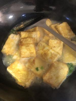 跟着大师学做菜之一    特别适合老人孩子吃的锅塌豆腐的做法 步骤8