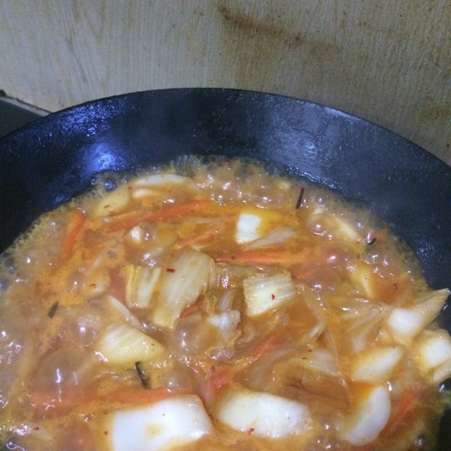 韩式辣炒年糕（or网红芝士套路之芝心年糕）