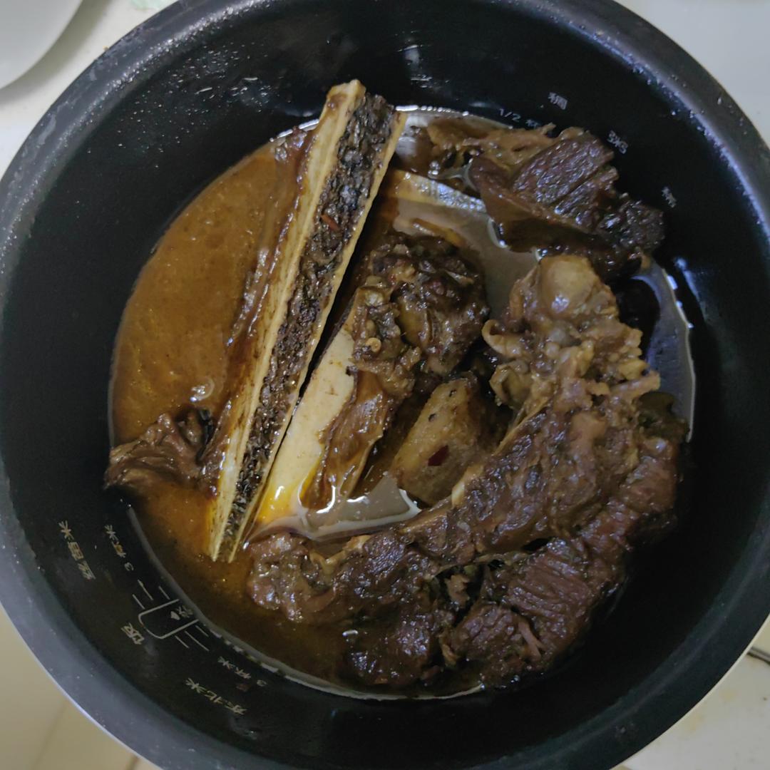 家庭版酱牛骨