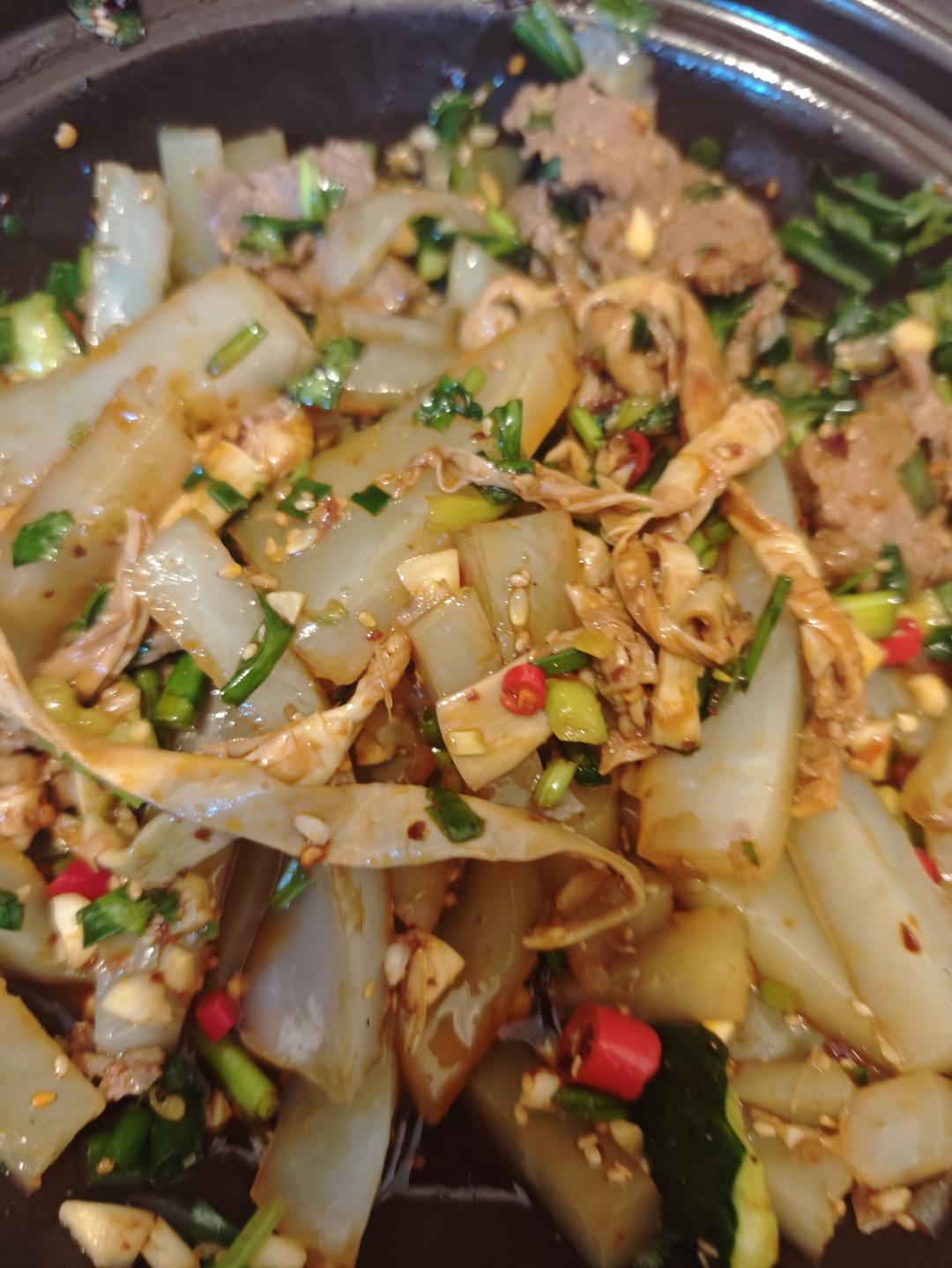自制凉粉（豌豆淀粉）