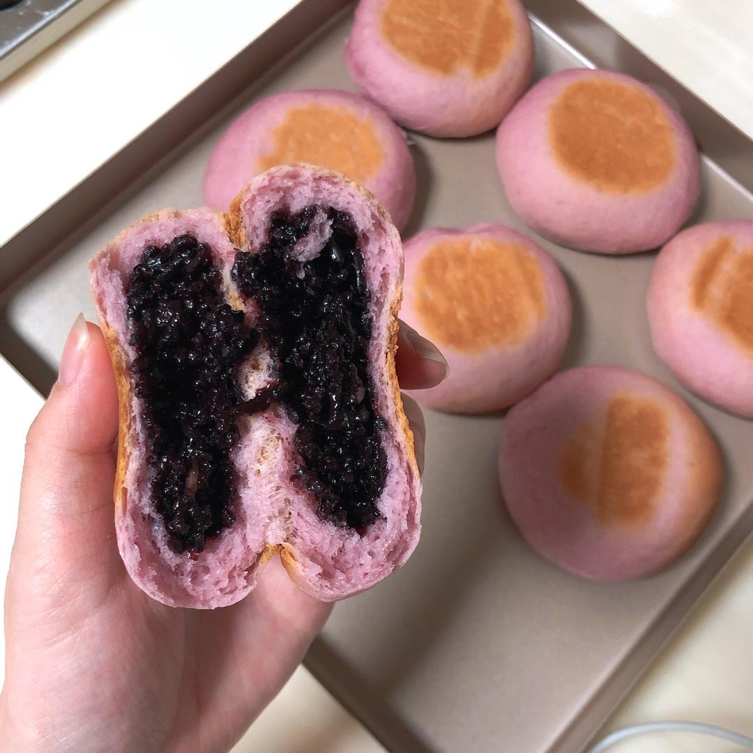 日式紫薯紫糯米包