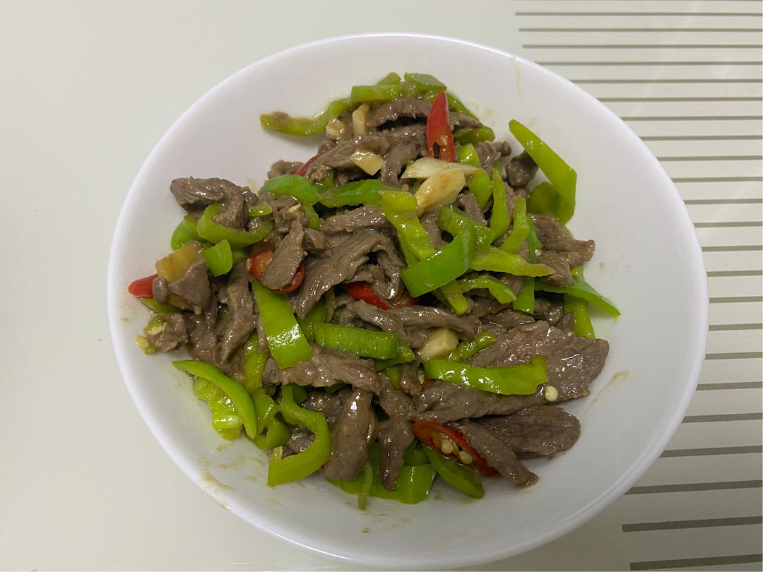 青椒炒牛肉