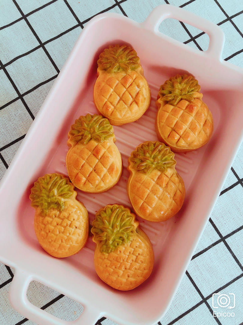 🍍酸甜酥软—小菠萝可爱百分百凤梨酥