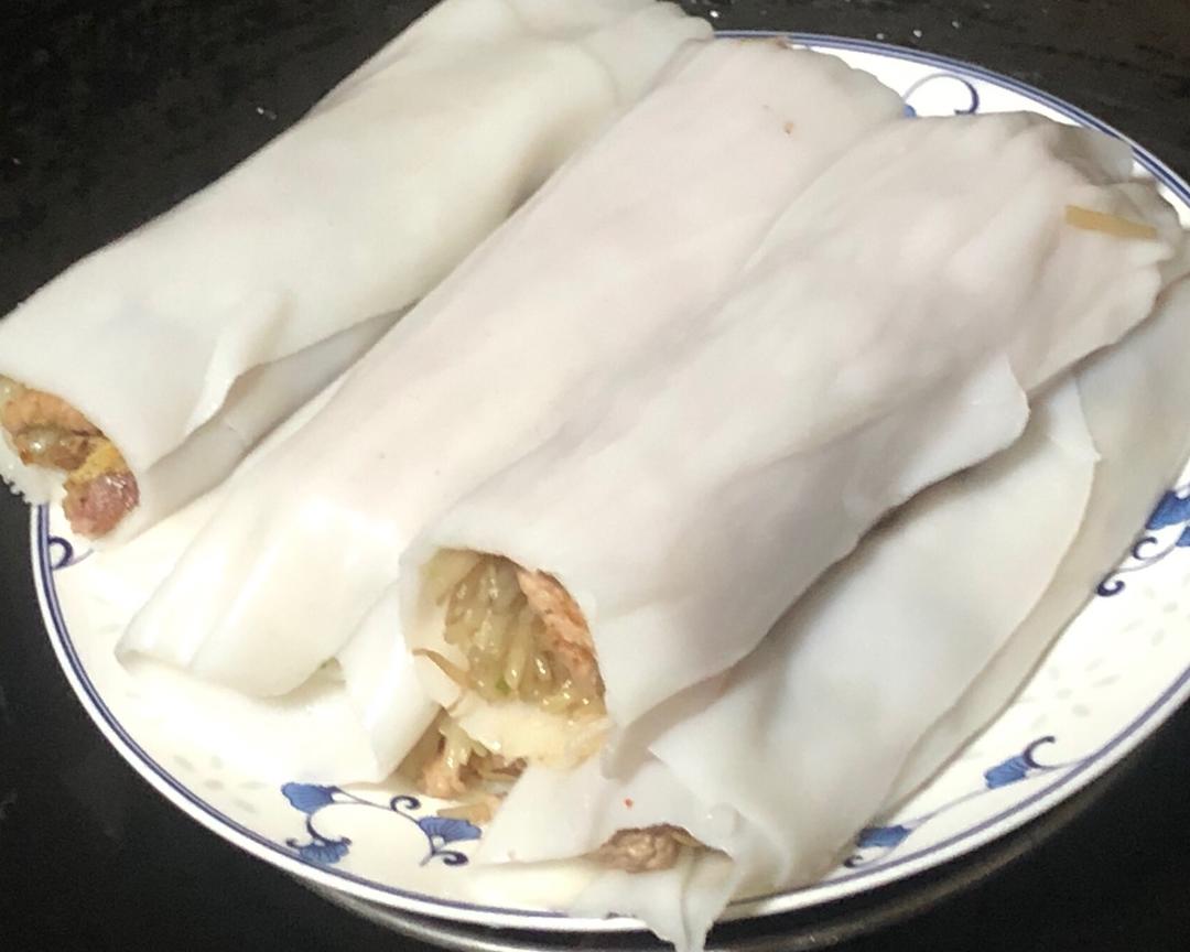 肠粉卷 卷肠粉的做法步骤图 怎么做好吃 雨后天边 下厨房