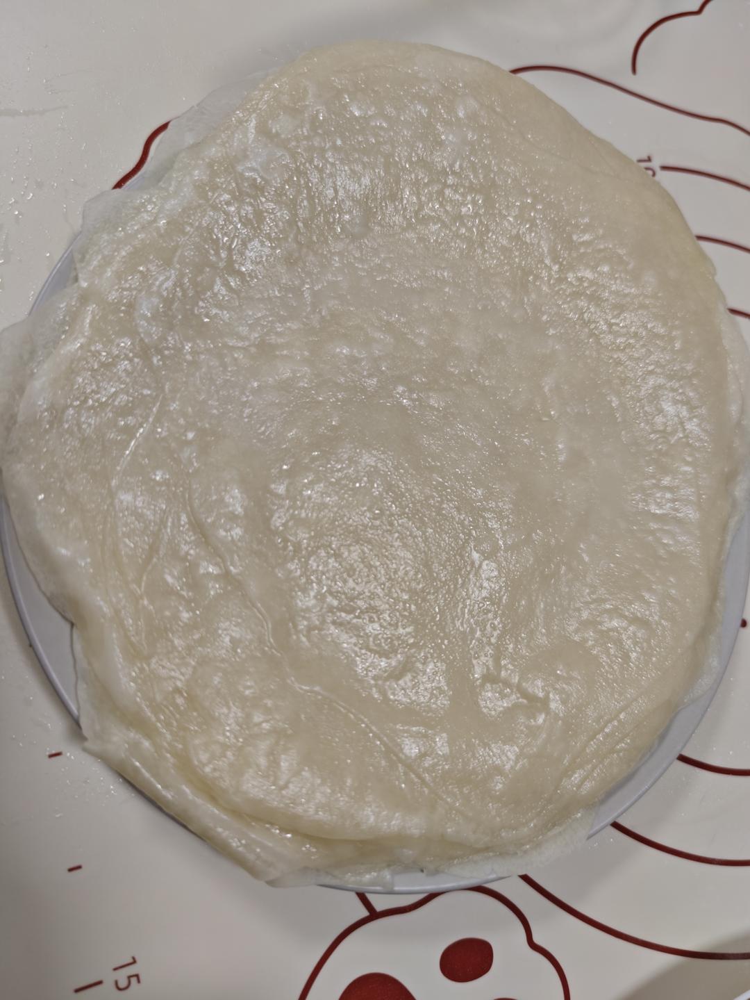 春饼   轻松一次做出十几张的春饼皮