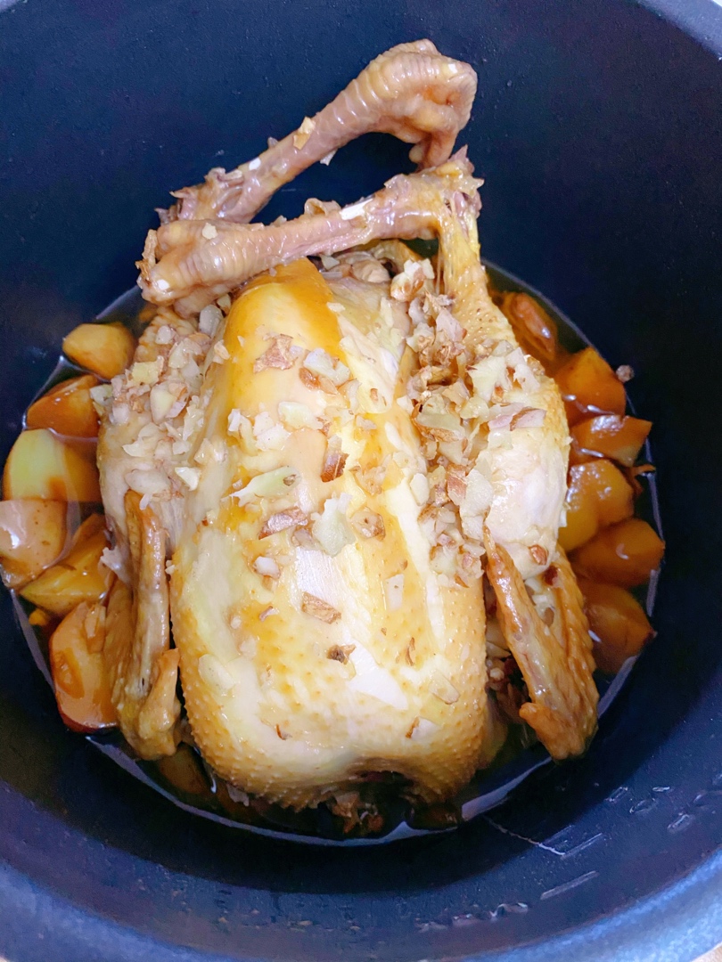 电饭煲焗沙姜鸡