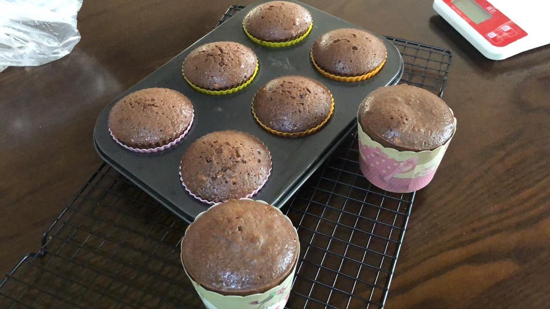 莫尼卡美食厨房：爆浆巧克力蛋糕