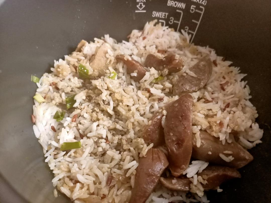 腊味猪腰焗饭