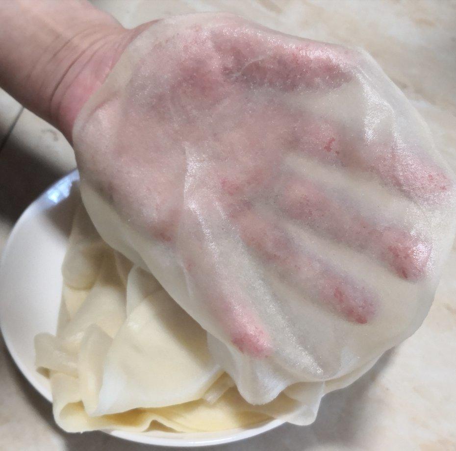 ㊙️薄如纸的春饼 卷饼  附擀饼不破视频  步骤超详细