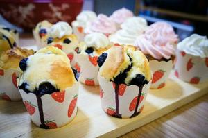 【厨娘养成记】香浓蓝莓玛芬cupcake的做法 步骤8