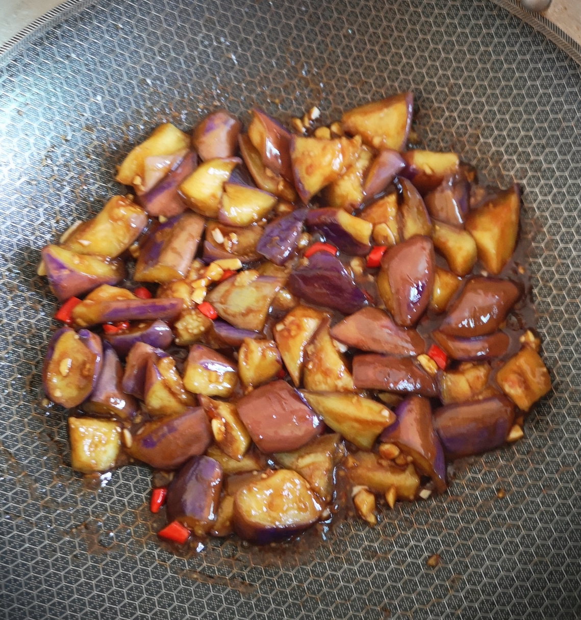 下饭菜——红烧茄子的做法 步骤6