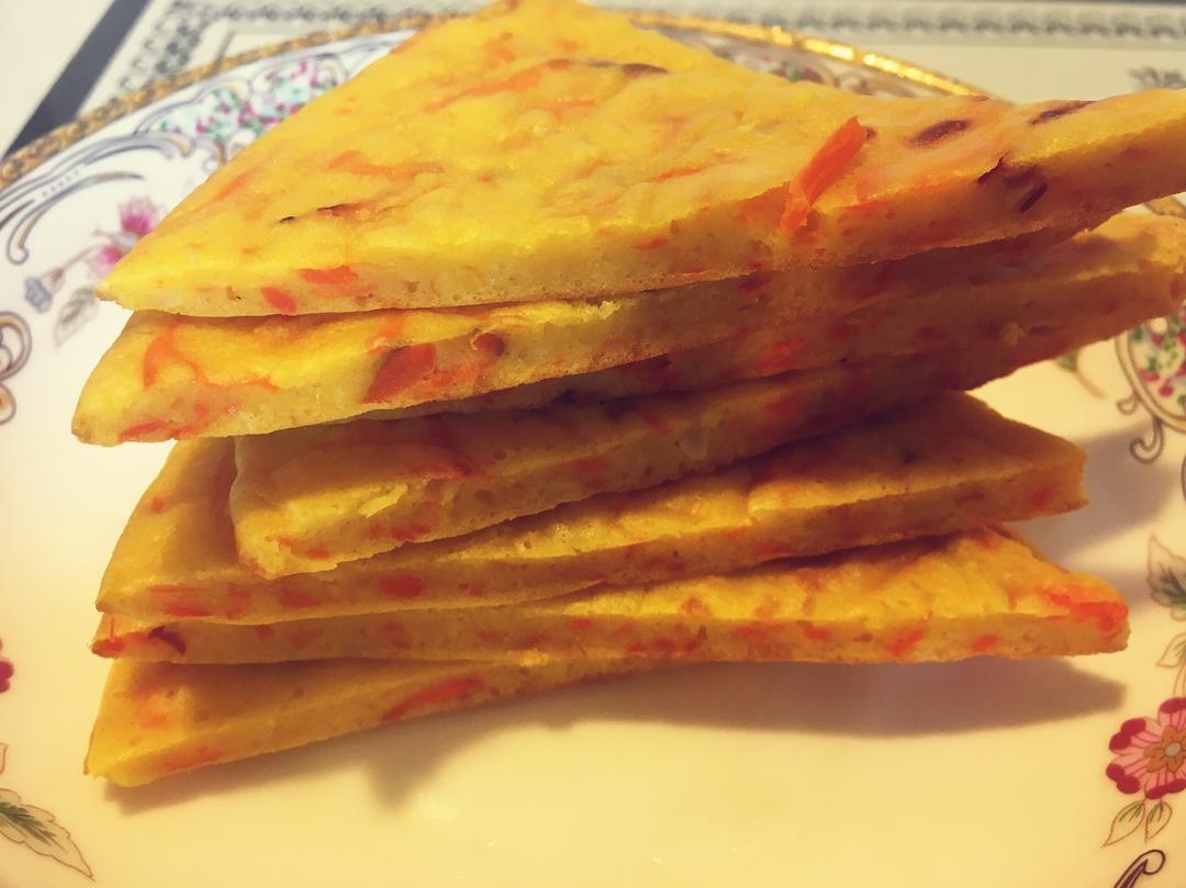 胡萝卜鸡蛋饼