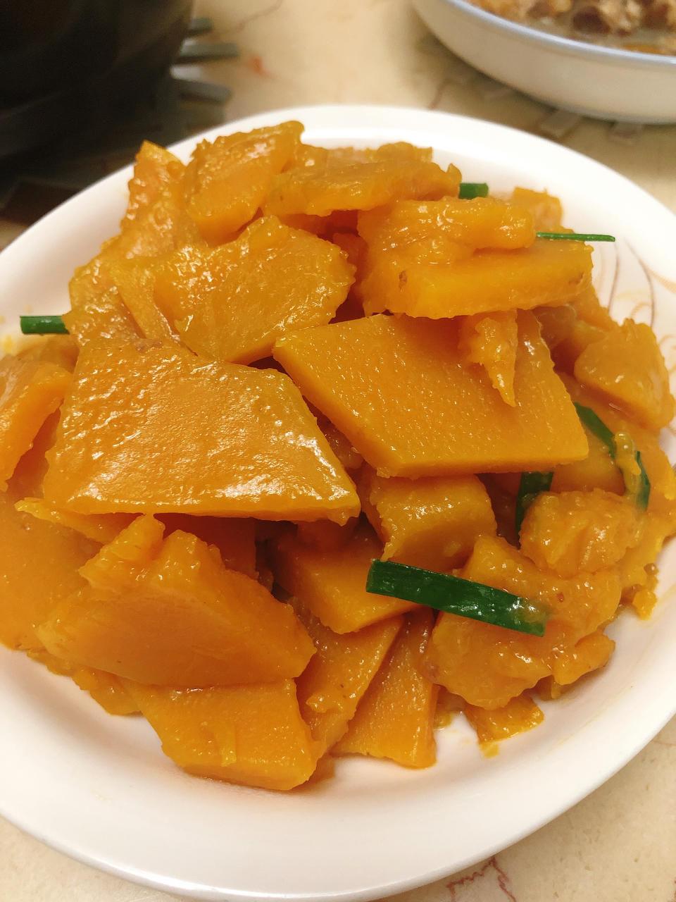 🔥 清炒南瓜‼️简单‼️低脂‼️软糯软糯🍭炒鸡好吃😋