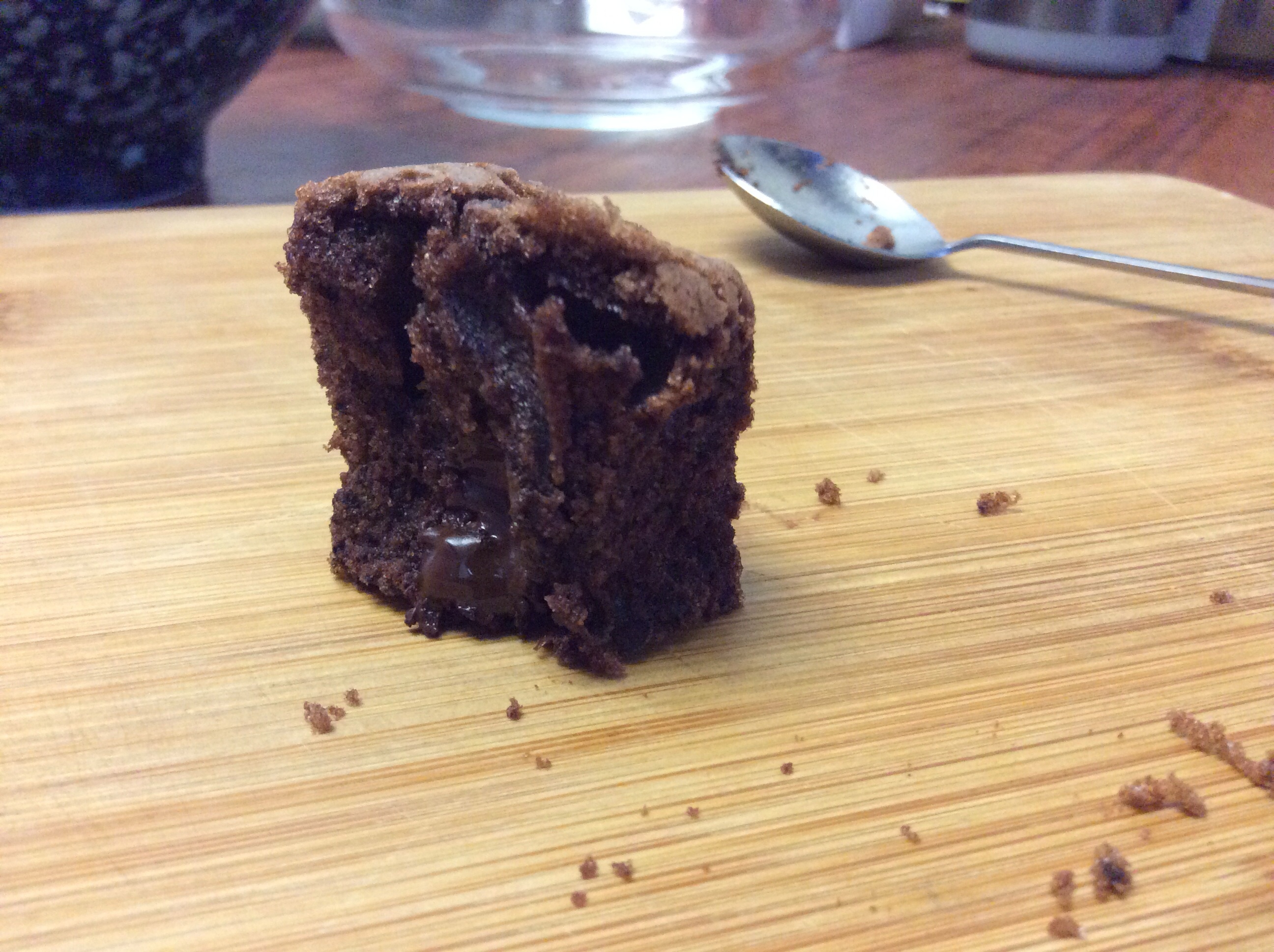 莫尼卡美食厨房：爆浆巧克力蛋糕