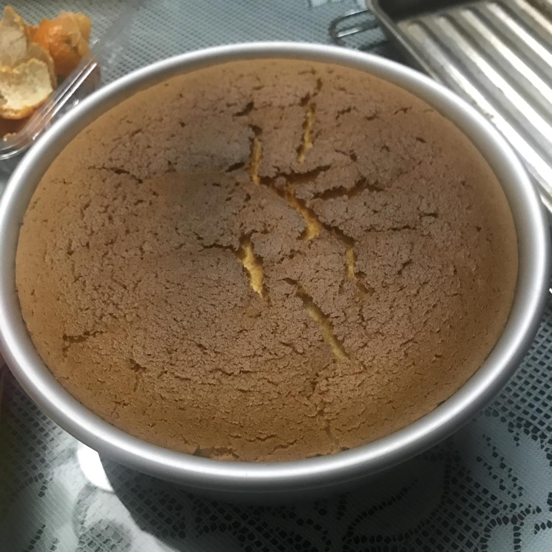 超详细8寸戚风蛋糕