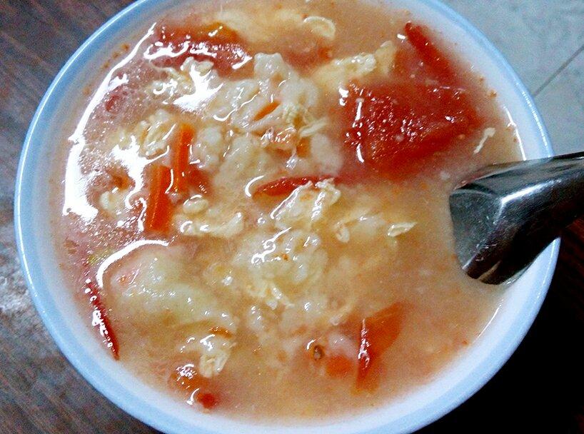 西红柿疙瘩头的做法