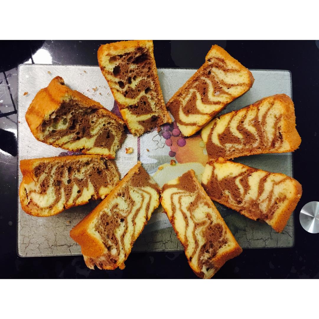 斑马纹酸奶蛋糕