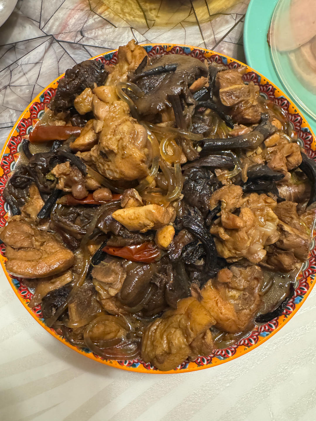 榛蘑炖鸡腿肉（博主教程整理自用）