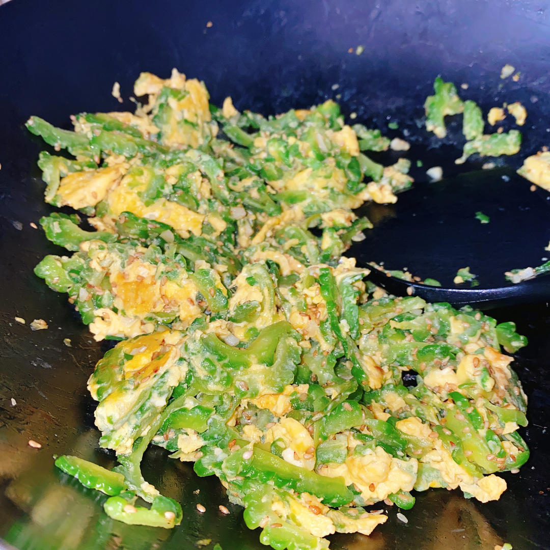 苦瓜炒蛋（清火菜）