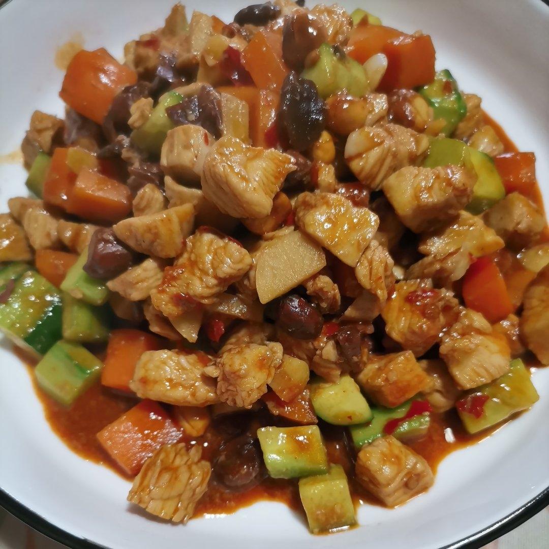 今日菜谱：宫保鸡丁