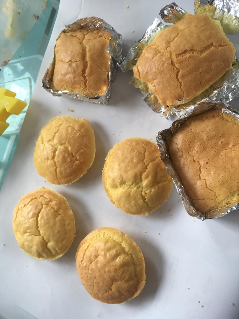 糯米粉老式全蛋蛋糕（无油无水）