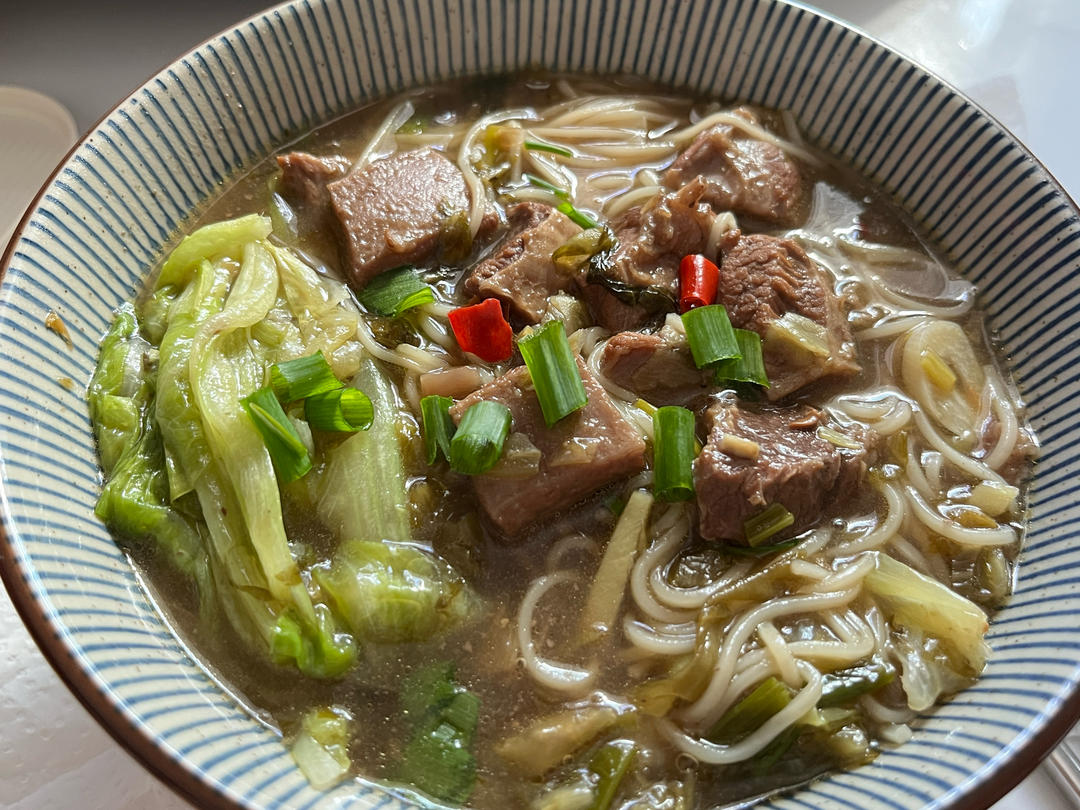 红烧牛肉面