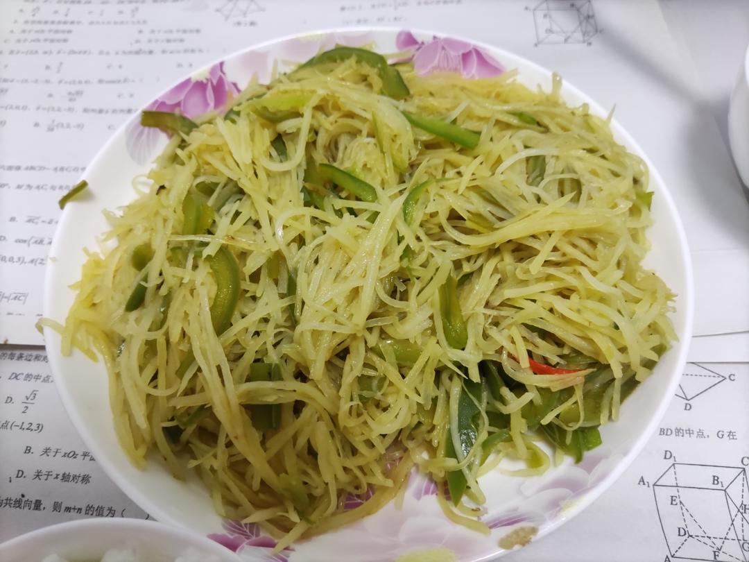 超级无敌下饭菜～酸辣土豆丝