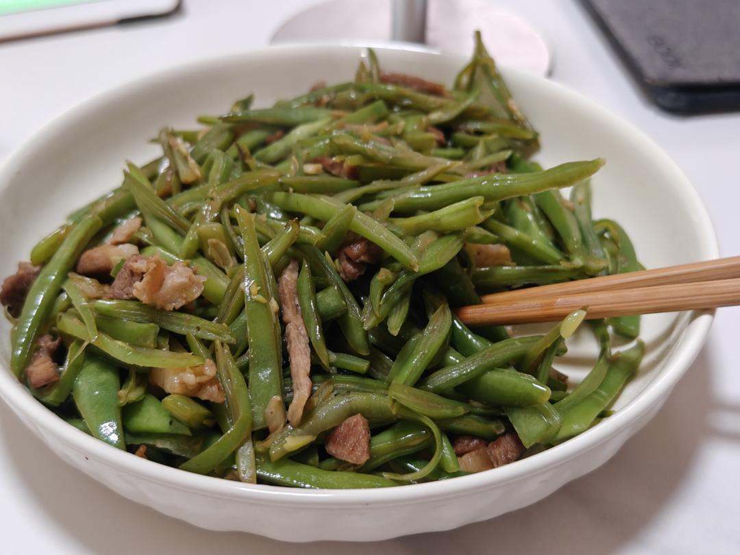 芸豆丝炒肉