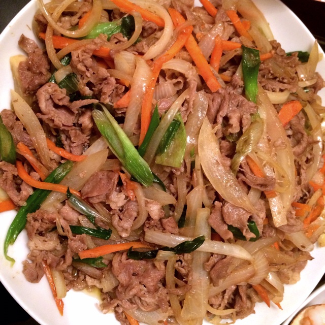 葱爆羊肉