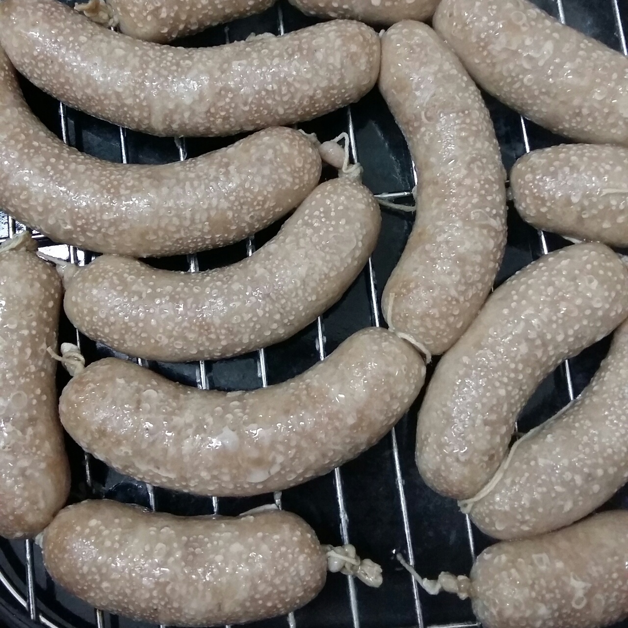 自制脆皮小香肠