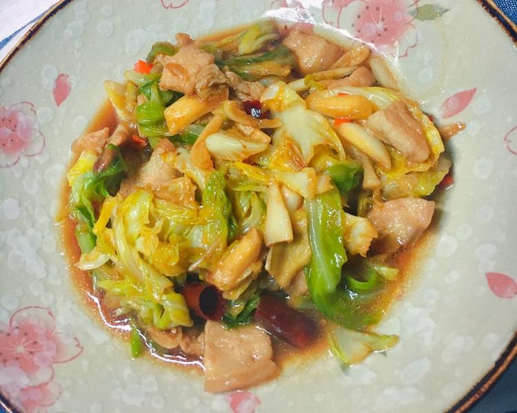 让我连吃两碗饭的手撕包菜的做法