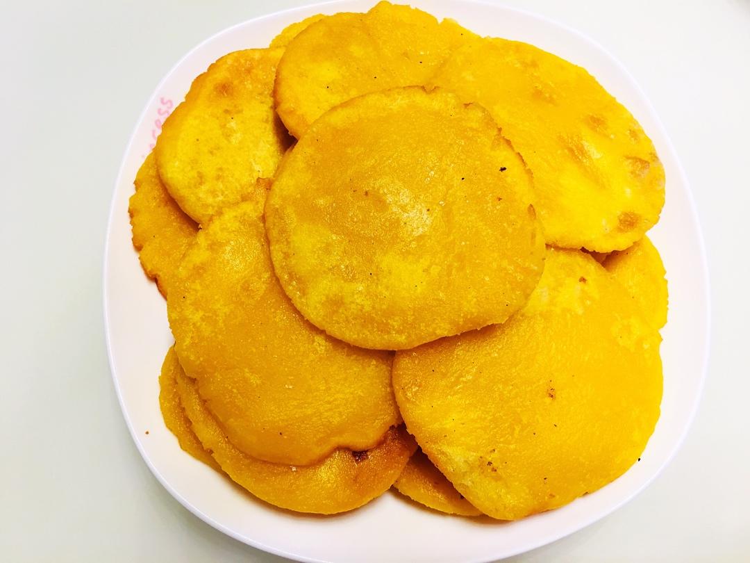 超简单的家常南瓜饼