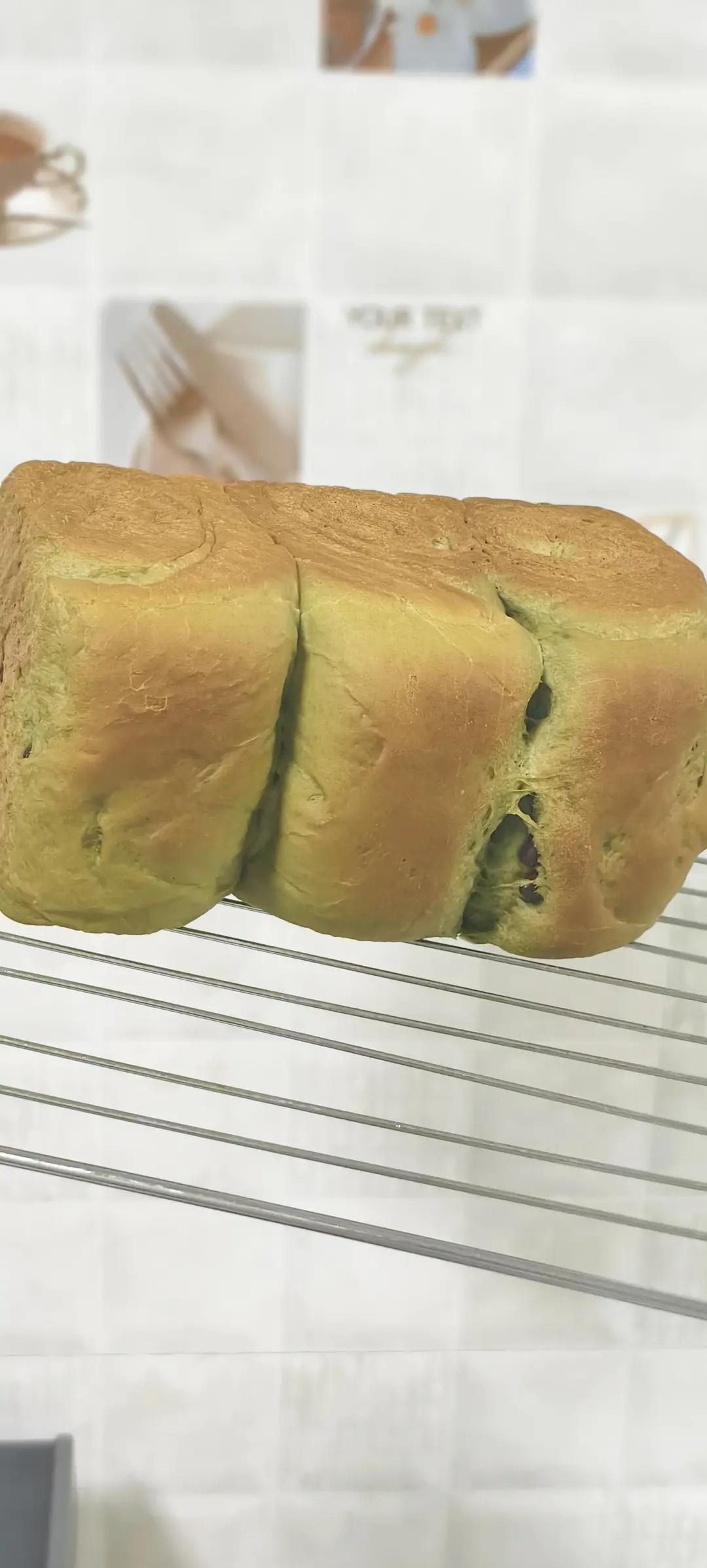 北海道抹茶蜜豆吐司
