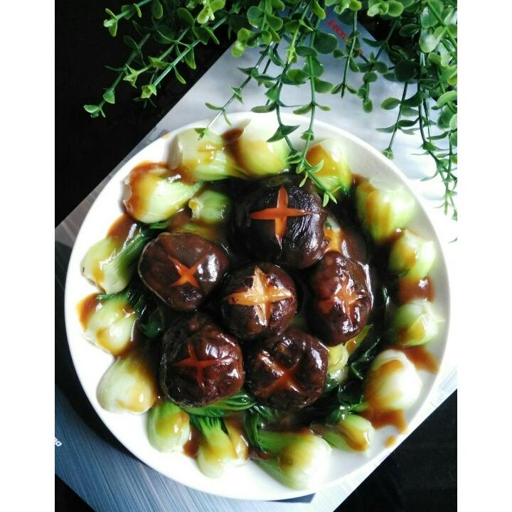 蚝油香菇小油菜