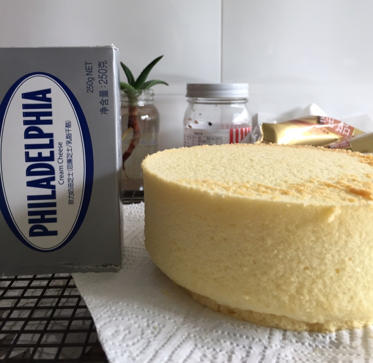6寸原味戚风蛋糕