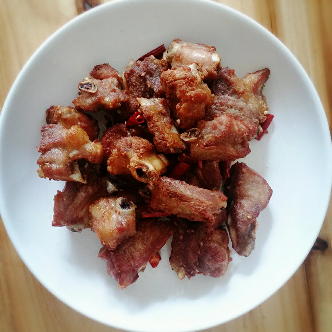 厨房好少爷做的油炸排骨