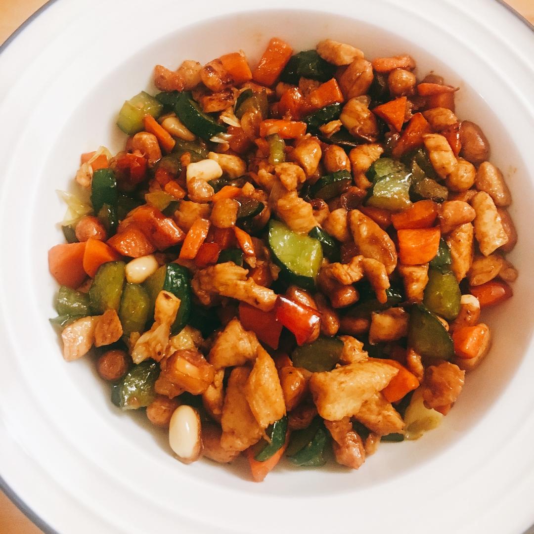 家庭改良版宫爆鸡丁