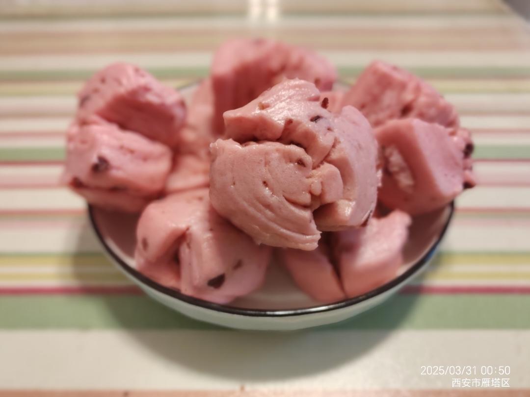 好看好吃容易做🌸蔓越莓开花馒头