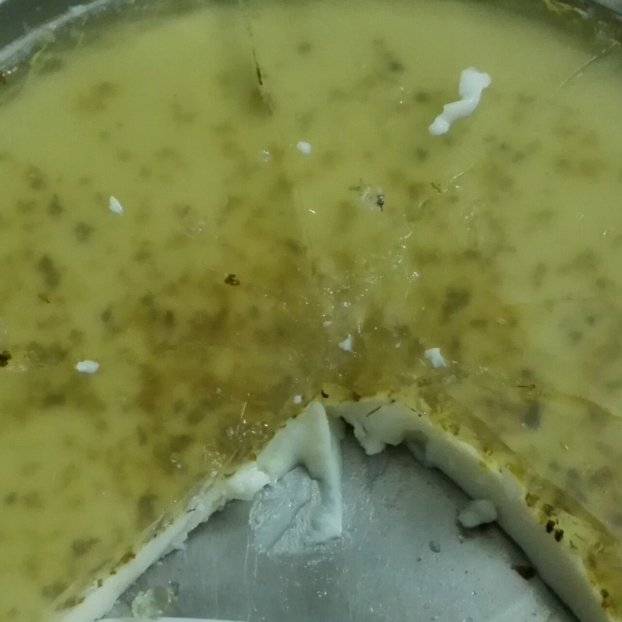 晶莹剔透的椰汁桂花糕