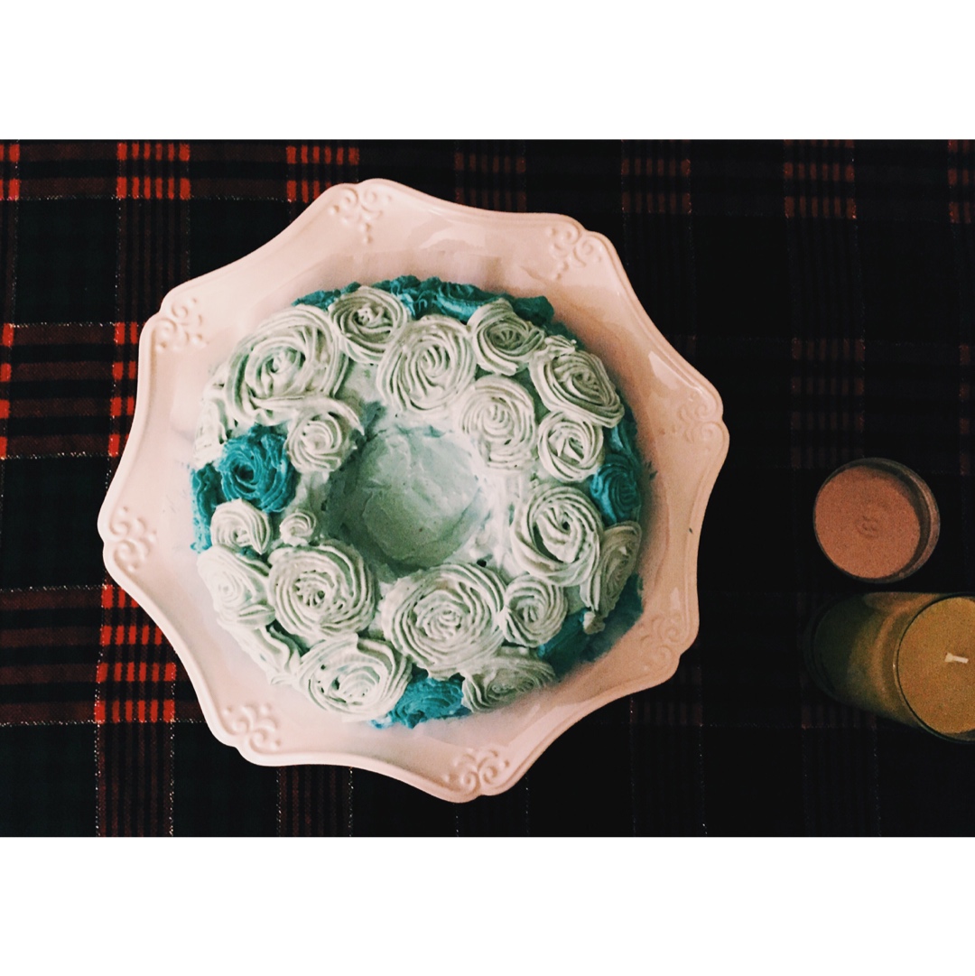 极简的浪漫——Rose Swirl Cake（玫瑰蛋糕）