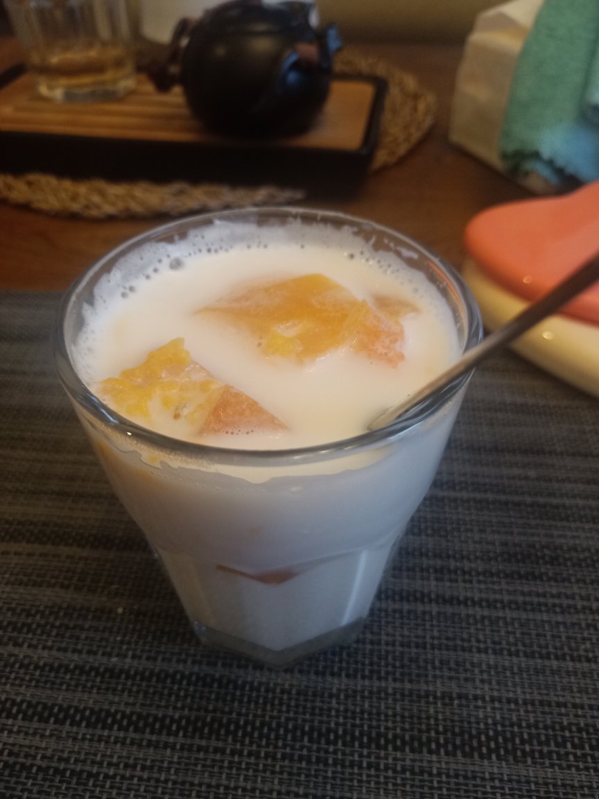 木瓜炖牛奶