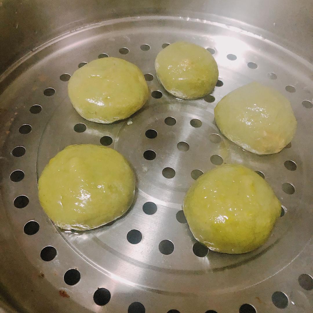 《Tinrry+》咸蛋黄肉松青团+红豆沙青团